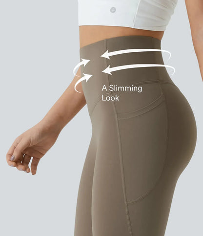 Alisanda® High Waisted Waist Shaping Pocket Shaping Training Leggings